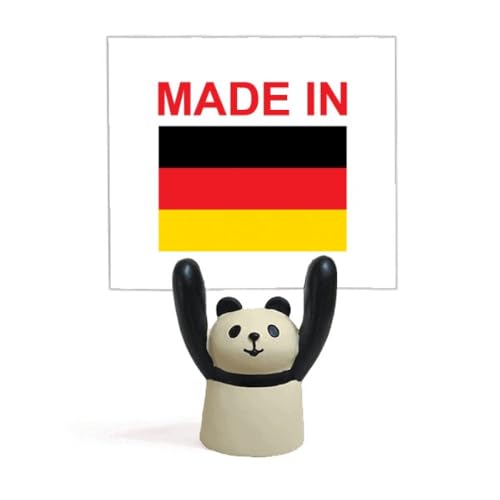 Pince-notes et porte-mémos panda pour stopper l'oubli des tâches