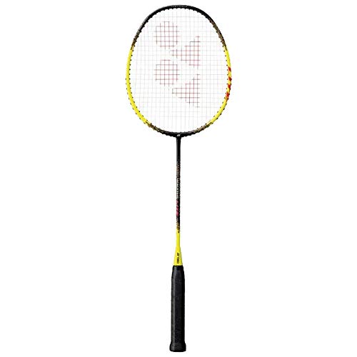 YONEX Voltric Lite Badminton Pre-Strung Racket (Black/Yellow)(4UG5)