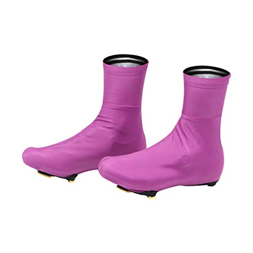 Cubres zapatos ciclismo hombre mujer, naranja, L miniatura 4