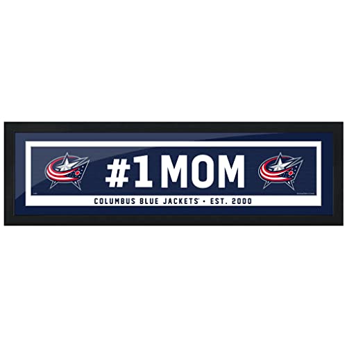 Columbus Blue Jackets #1 Mom 6x22 Frame