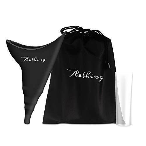 Reusable Female Urination Device, Portable Female Urinal Silicone Funnel Urine Cups Portable Urinal Standing Up to Pee Funnel for Travelling, Camping, Hiking, Outdoor Activities.