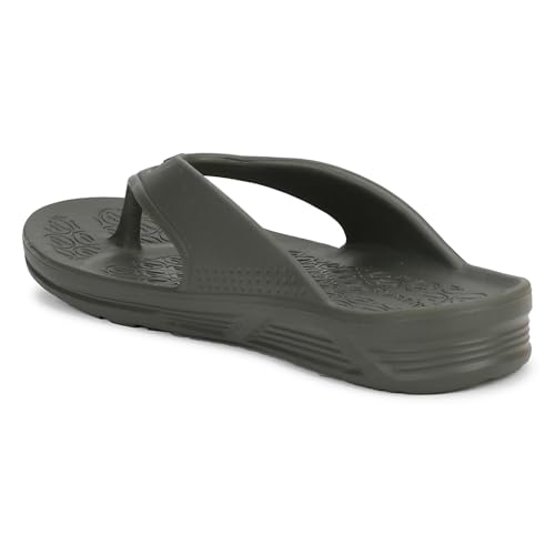 Image of Aqualite AL-1251 Slippers for Men with Comfotable Sole Slip-On Flat Flip Flops, Sliders, Chappal & Comfortable Slipper for Men