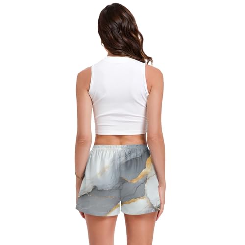 Pantalon de pyjama femme court et respirant contre la chaleur