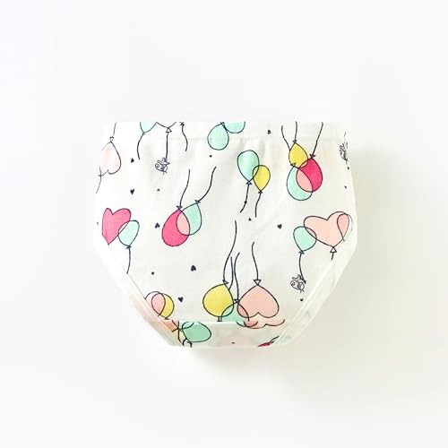 6 Pack Girls Briefs Cotton Underwear Toddler Panties Birthday Gift Assorted Age 2-10Y Kids4