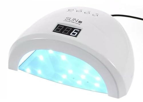 LAMPADA FORNETTO UV SUN 1S 48W RICOSTRUZIONE UNGHIE NAIL SENSORE MINI DISPLAY