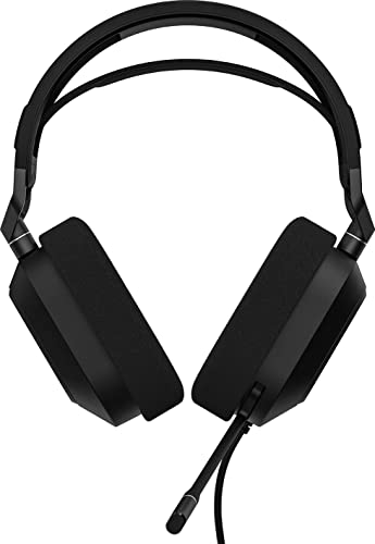Corsair HS80 RGB USB Casque de jeu haut de gamme avec son surround Dolby Audio 7.1 (microphone omnidirectionnel de qualité diffusion, coussinets en mousse à mémoire, construction durable), carbone