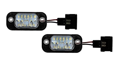 2 luces LED para matrícula de Golf 3 Polo 6N Seat