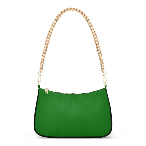 Sac à bandoulière vert foncé parfait pour vos sorties d'automne