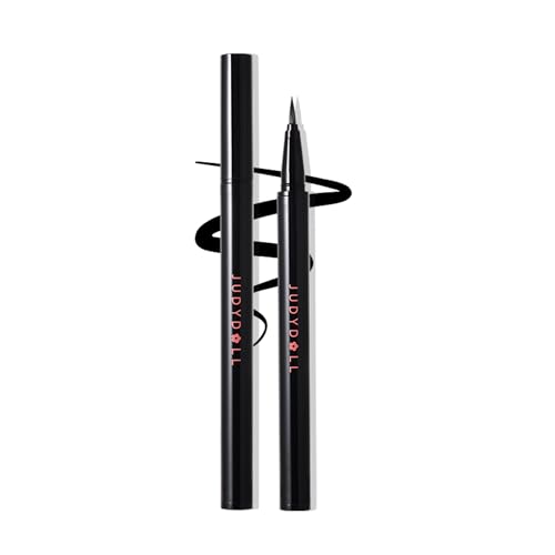 Image of JUDYDOLL Intense Black Liquid Eyeliner - Black Liquid Liner, Waterproof, Smudge-proof, Long lasting, Easy Glide & Ultra-fine Brush Tip, Skip-free Lining, Ideal for Cat Eyes & Wings, Beginner Friendly