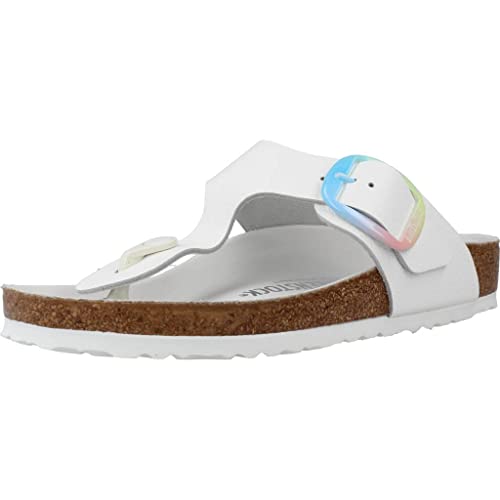 Birkenstock Gizeh Big Buckle Nubuck Leather Sandals - Classic Style with Striking Elegance - Multiple Sizes & Colors