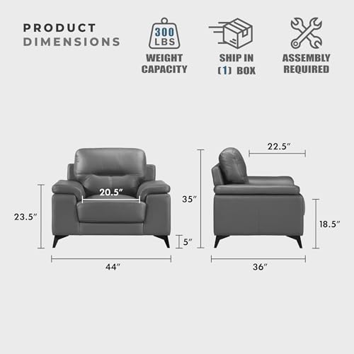 Sillón Plegable Gris oscuro miniatura 2