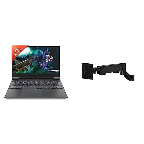 Image of HP Victus Gaming AMD Ryzen 5-5600H Processor 16.1 inch(40.9 cm) FHD Gaming Laptop & Armada Gaming Mount Addon