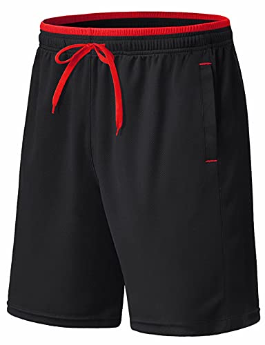 MAGCOMSEN Mens Mesh Shorts Athletic Shorts Men Workout Shorts Mens Running Shorts Sweat Shorts Volleyball Shorts Quick Dry Basketball Shorts Gym Shorts Jogging Shorts