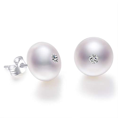 Boucles d'oreilles en Perles cadeau femme idéal avec leur monture argent 925