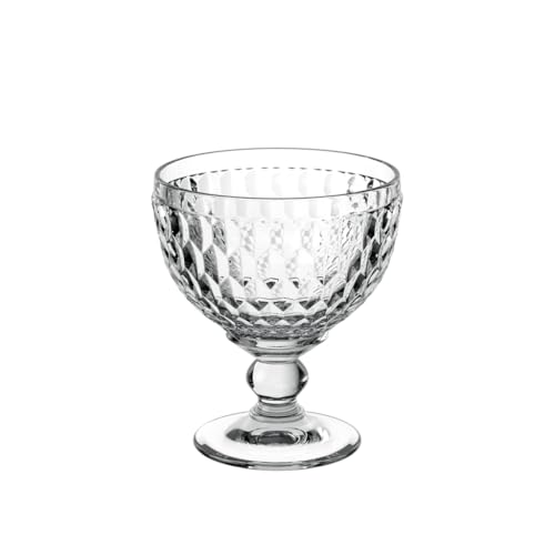 Villeroy & Boch Boston Cuenco para Postre y Cava, versátil Copa de Cristal, Apto para lavavajillas, Cristal, Transparente