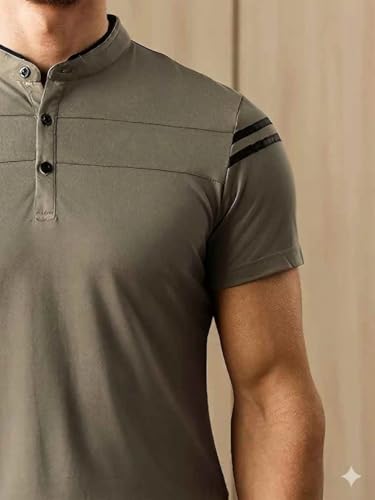 Image of TAGAS Men TAGAS Mens Polo T-Shirt || Men's Color Block Polo Tshirt | Short Sleeve Casual Pullover with Collar |Casual Wear for Men | Mens Regular FIT T-Shirts