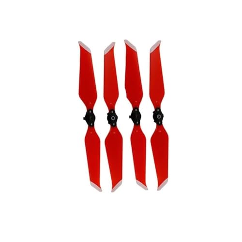 Hélice 8743F à faible bruit paquet 4 pièces rouge pour drone
