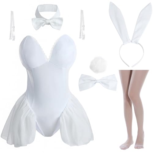 [_Ǖi] oj[K[ RXv 傫TCY oj[X[c zCg RXvߑ  ZNV[ nEB RX`[ Cxg Be bunny girl (zCgoj[, XXL)