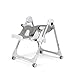 Peg Perego Prima Pappa Zero 3 - High Chair - for Children Newborn to 3 Years of Age - Made in Italy - Ice (Grey)