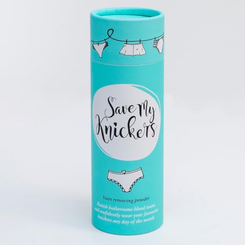 Save My Knickers - Blood Stain Remover - Perfect for underwear clothes sheets bedding pyjamas.