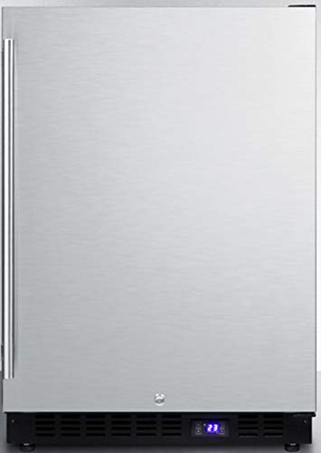 Summit SCFF53BSS Under Counter Upright Freezer, Stainless-Steel #1