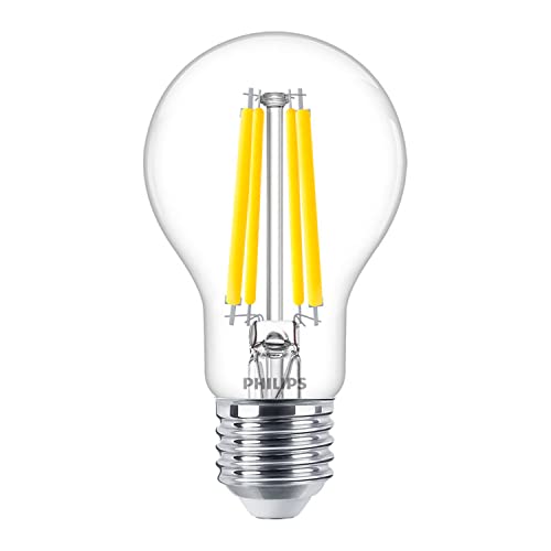 Żarówka LED Philips MASTER 11.2W zamiennik 100W 1521lm ściemnialna 2700K VLE LEDBulbD11.2-100W E27 927 A60CLG Szkło przezroczyste 2.5 roku gwarncji producenta