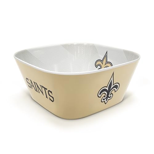YouTheFan NFL New Orleans Saints Large Party Bowl