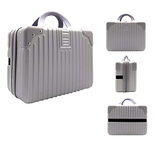 Maleta Frasqueira De Mão Em Abs Viagem Reforçada HZX-14 (Cinza)