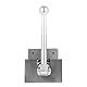 VEVOR Maschinenschraubstock 120 mm Tischschraubstock Bench Clamp Vise Hohe Präzision Spannstock 4 Zoll Backenbreite Schraubstock CNC Bohrmaschinenschraubstock