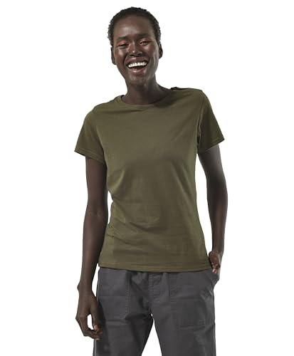 Pact Women's Organic Cotton Softspun Standard Fit Crew Neck T-Shirt, Pack of 52