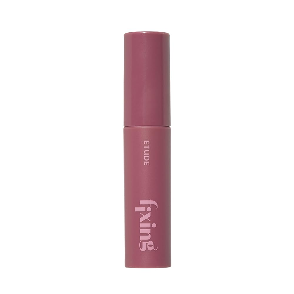 ETUDE Fixing Tint Mini| Long Lasting Liquid Lipstick |Waterproof, Smudgeproof, Lightweight Matte Finish Lip Stain|Korean Makeup| Full Coverage| Shade- 07 Cranberry Plum Mini-2g