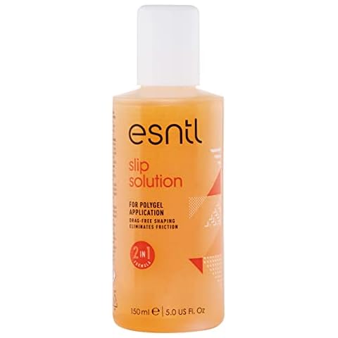 ESNTL Slip Solution for Nails | 150ml | For Easier, Smoother Polygel Nails | Drag-Free Shaping and Friction-Free Application | Salon Results At Home Cover