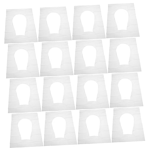 SOESFOUFU 100pcs Seat Paper Disposable Toilet Covers for Women Men Hotel Toilet Cushion Traveling Toilet Pad Comfortable Easy Storage Universal Fit for Standard Toilet Seats