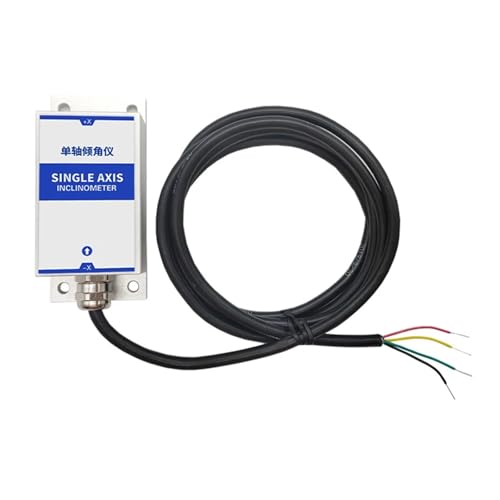 CHBMSS One Axis Inclinometer 0-20mA, Single 1 Axis Tilt Sensor Analog Current Output Clinometer Accuracy 0.2