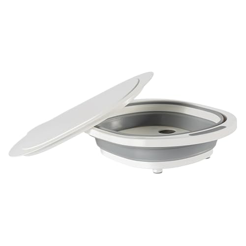 Tabla De Cortar Para Camping - Tabla Plegable Para Viaje,Con Tapa Y Escurridor 9L Para Alimentos Cocina Exterior Acampada Barbacoa