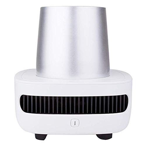 Wärmer Cup Cooler Desktop 2 in 1, Kühlung und Heizung Schalen-Becher-Halter, Desktop-Kaffee-Tee-Getränke-Becher, Heizung und Kühlung