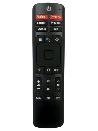 Upix Compatible Vu Smart TV LCD/LED Remote No. 1308 | with Voice | Exact Match Required Upix Compatible Vu Smart TV LCD/LED Remote No. 1308 | with Voice | Exact Match Required