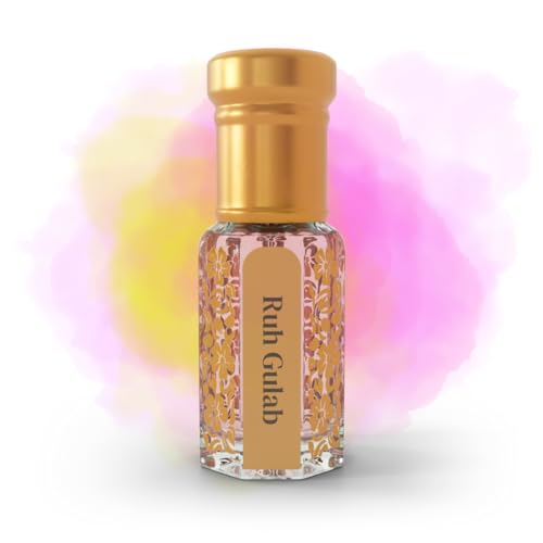 Image of Ruh Gulab Attar By NEESENCE Original Pure Super Long-Lasting Luxury Itra 100% Alcohol Free 6.0ml In Luxury Bottle Best For Men And Women