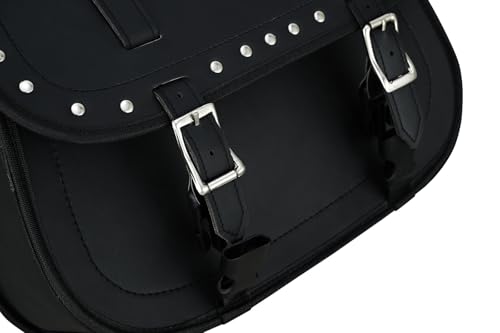Alforjas de moto Cruiser Vance 18L PVC resistentes al agua miniatura 7