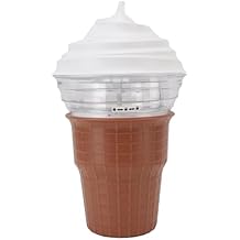 Electric Ice Cream Maker Machine, Multi Purpose Soft Serve Ice Cream Machine for Homemade Ice Cream Sorbet Frozen Yogurt, USB Powered DIY Dessert Maker, Beginner Friendly