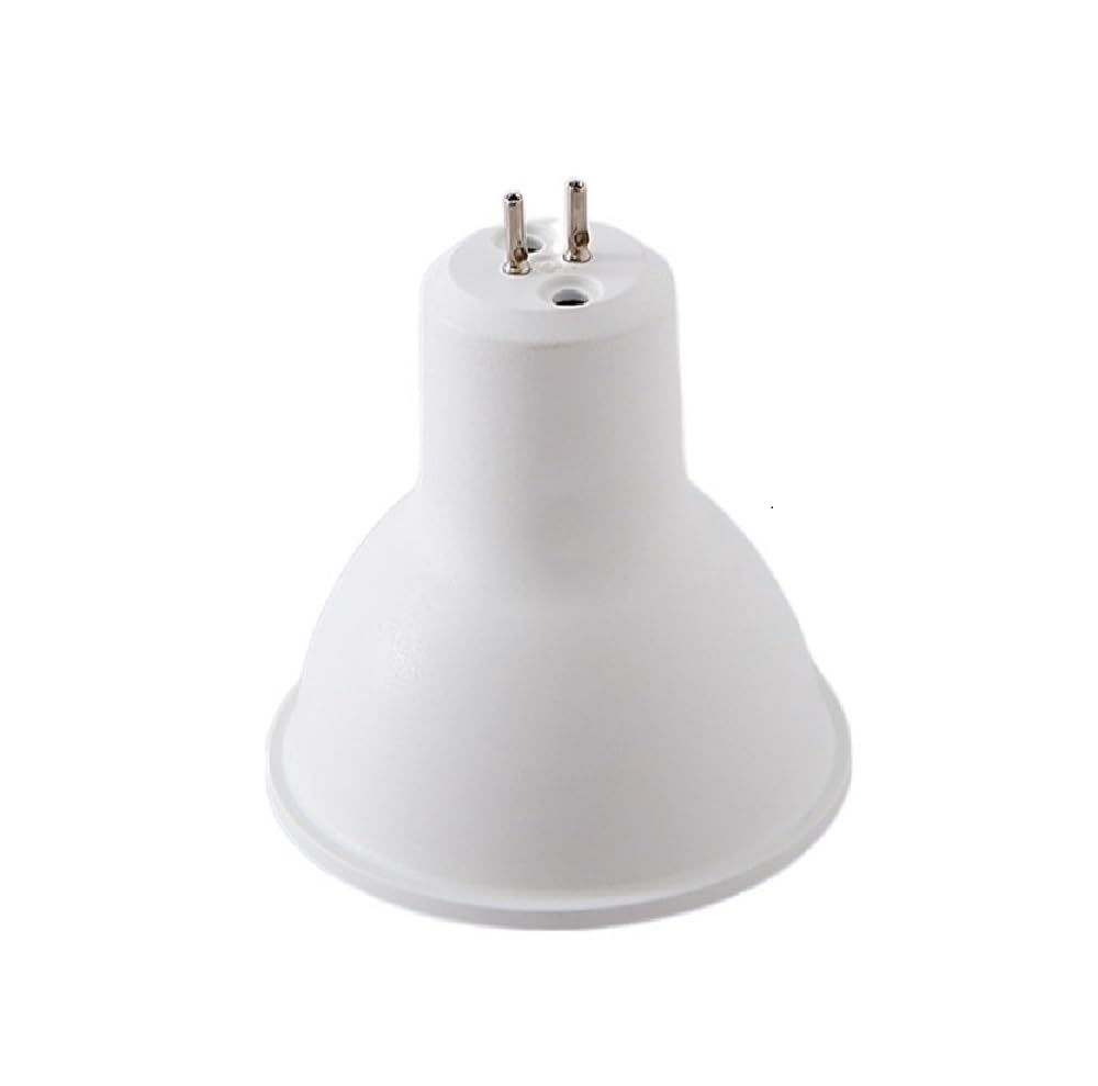 Iluminación KJXP, Paquete de 20, Bombillas de Focos Led 7W GU10/G5.3/MR16 AC220V Focos de Luz Empotrables Fuente de Luz(Blanco,G5.3 lens)