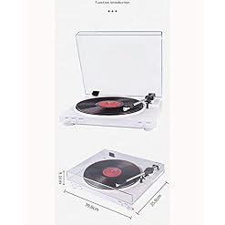 AZBUY Tourne-Disque Vinyle Blanc rétro européen rétro Aimant Mobile Tourne-Disque LP Tourne-Disque Cadeau d’anniversaire… - Les Beatles, Paul McCartney, John Lennon, RIngo Starr, George Harrison AZBUY Tourne-Disque Vinyle Blanc rétro européen rétro Aimant Mobile Tourne-Disque LP Tourne-Disque Cadeau d'anniversaire… – Image 6