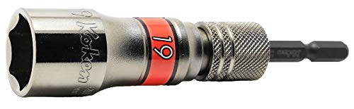 BD042N-19 1/4"(6.35mm)H �r�b�g���������[�h�\�P�b�g 19mm 6�p�d�l 36V�Ή� �r�b�g1�{�A�z���_�[�t