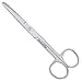 MEDICAL PRO-Medical and Nursing Operating Scissors Sharp/Blunt Straight;-Mirror Finish-Supreme Grade, Made of High Grade Surgical Stainless Steel, 5.5"-140-10003MF, by ProMax