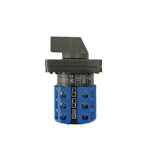 Selector de posición LW26-20 para evitar sobretensiones al cambiar entre generador y red eléctrica