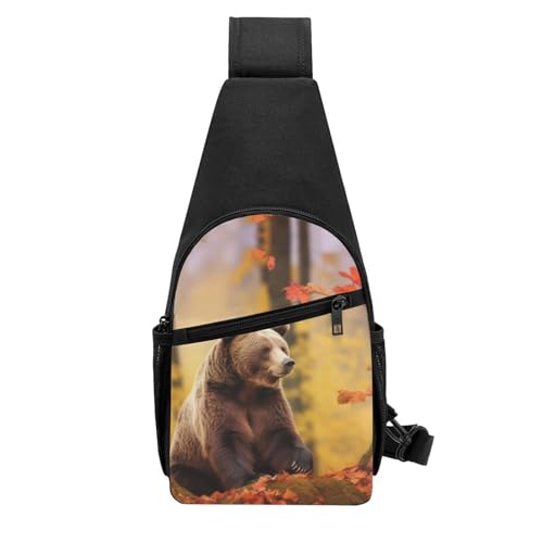 Mochila tipo sling negra para uso urbano
