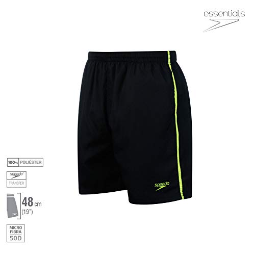 Speedo Bermuda Basic Tape Homens Preto G