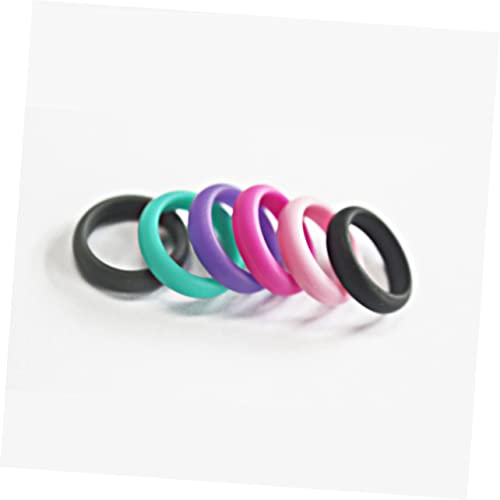 Anillos deportivos de silicona LIOOBO pack 6 miniatura 6