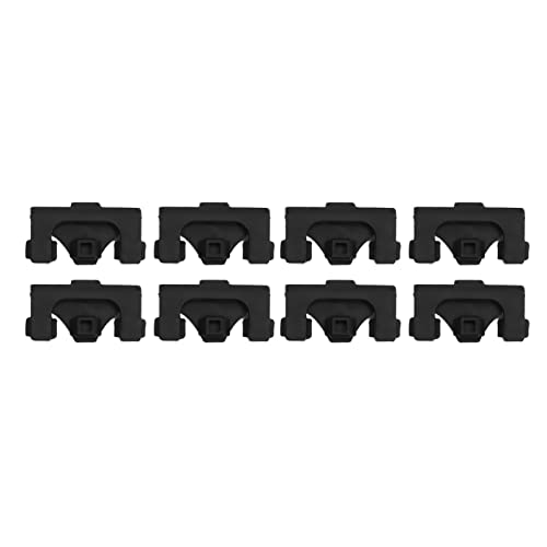 Jeanoko 8 unidades de repuestos de bumpers de silicona para freidora Instant Vortex 6QT, accesorios para freidora, puntas de goma para bandeja de freidora de 6QT, resistencia térmica hasta 480°F, fácil de instalar y limpiar miniatura 2