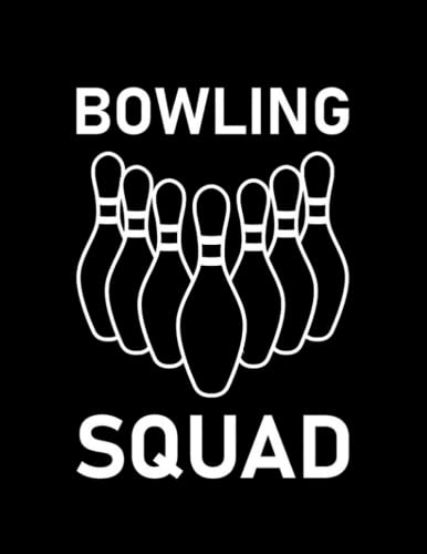 Bowling Bowling Squad Bowling Pins Funny Bowling Lover Gifts Bowler 2 Notebook: Gardening Notebook